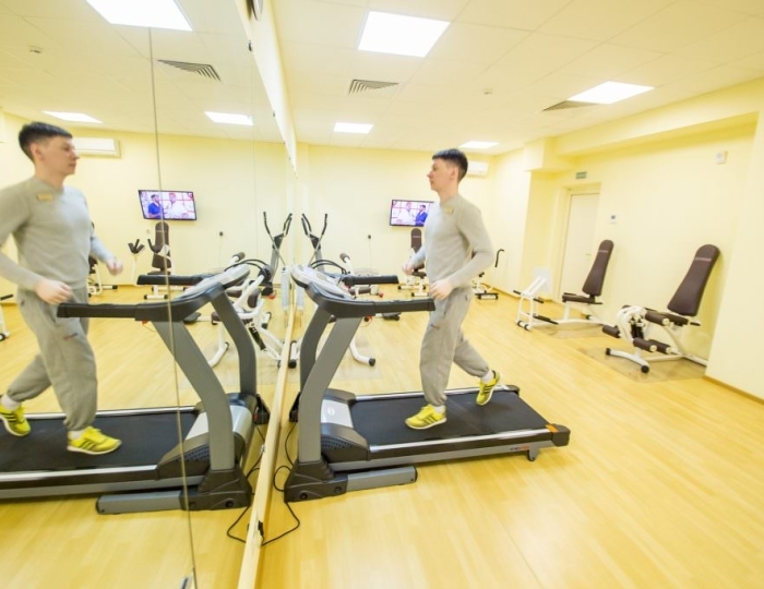 Тренажерный зал - Санаторий «Альфа Радон»