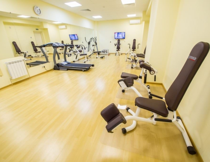 Тренажерный зал - Санаторий «Альфа Радон»